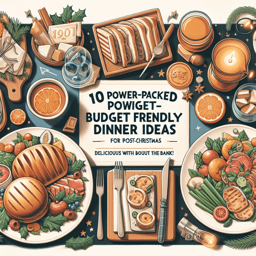 10 Power-Packed Budget Friendly Dinner Ideas for Post-Christmas (#190) – Delicious Meals Without Breaking the Bank!