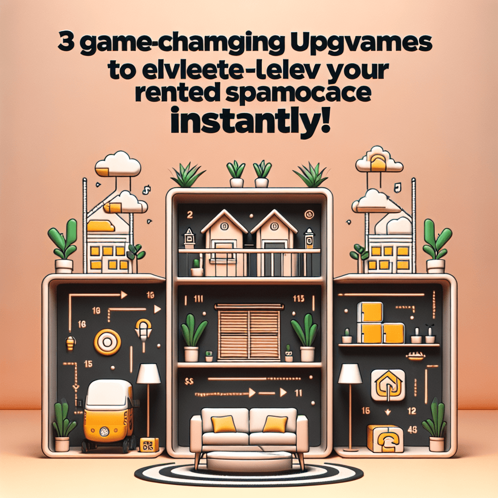 3 Game-Changing Upgrades to Elevate Your Rented Space Instantly! 🔗 #AmazonHome #Home