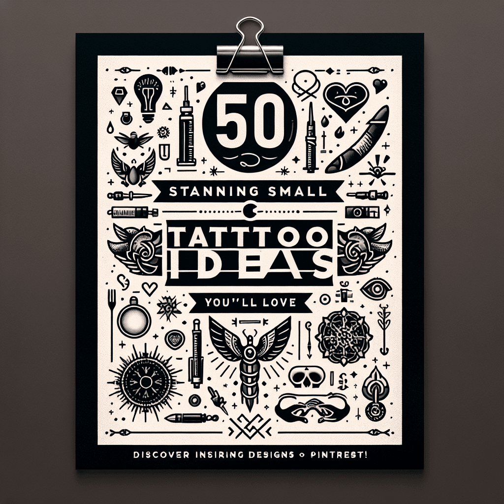 50 Stunning Small Tattoo Ideas You’ll Love: Discover Inspiring Designs on Pinterest!