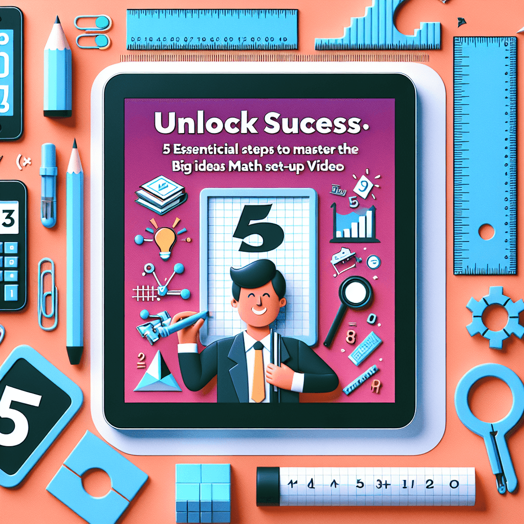 Unlock Success: 5 Essential Steps to Master the Big Ideas Math Set-Up Video