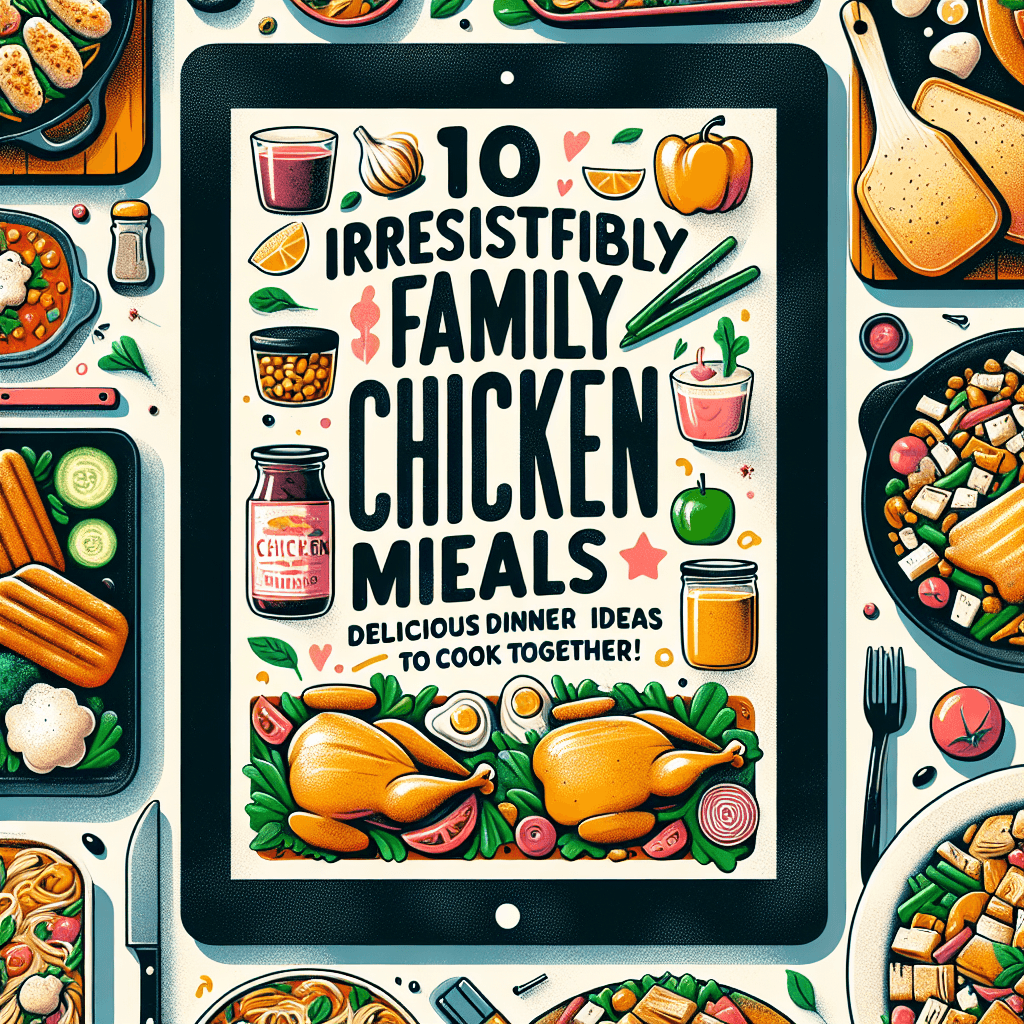 10 Irresistibly Easy Family Chicken Meals: Delicious Dinner Ideas & Recipes to Cook Together!