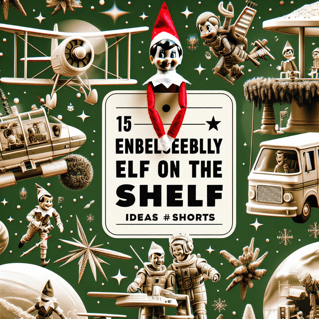 15 UNBELIEVABLY FUN Elf on the Shelf Ideas – STINKAROO!! #Shorts