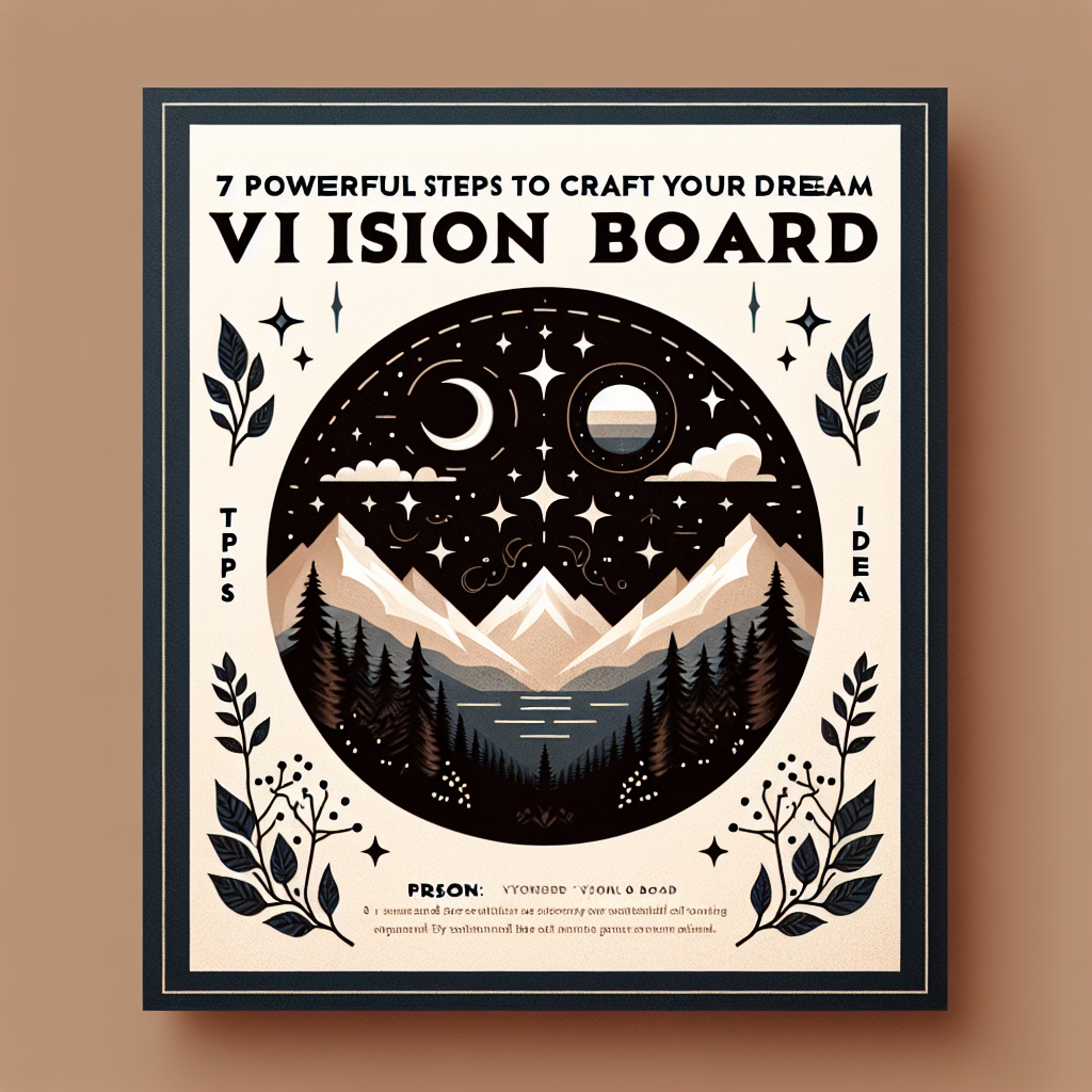 7 Powerful Steps to Craft Your Dream Vision Board: Tips & Ideas from LynSire!