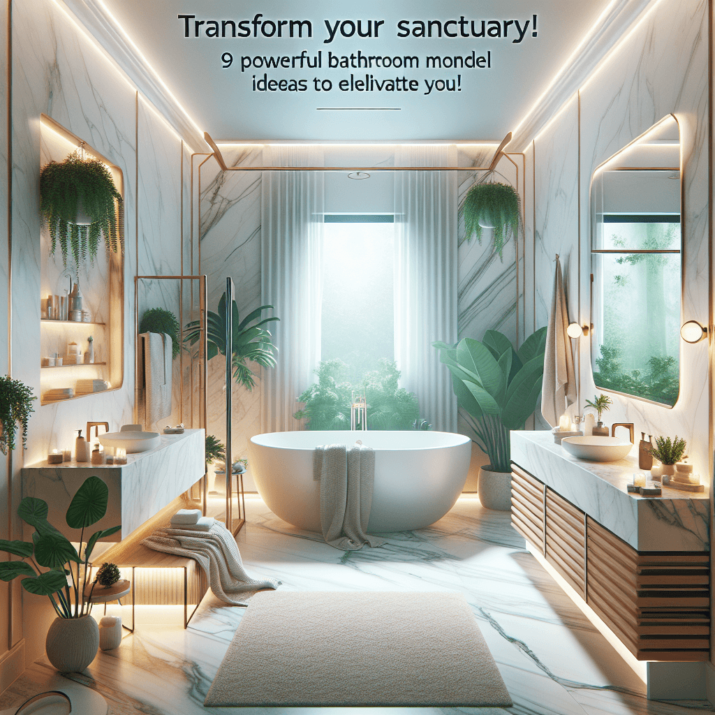Transform Your Sanctuary: 9 Powerful Bathroom Remodel Ideas to Elevate Your Space!