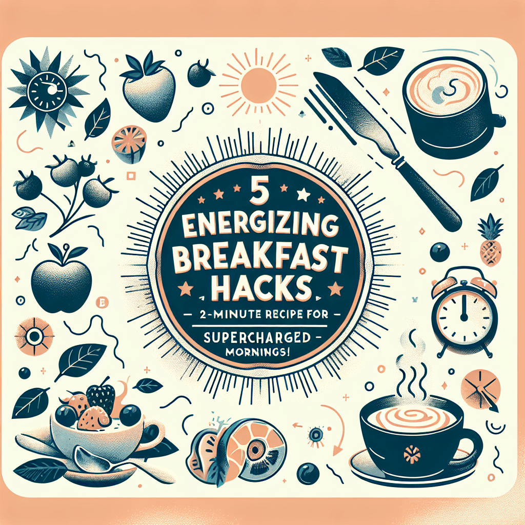 5 Energizing Breakfast Hacks: 2-Minute Recipe for Supercharged Mornings!