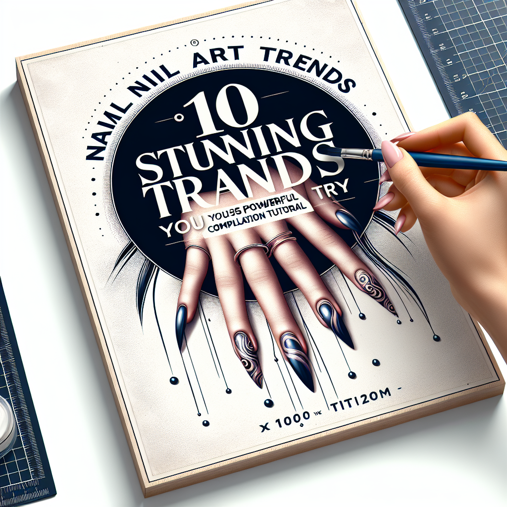 10 Stunning Nail Art Trends You Must Try in 2022: A Powerful Compilation Tutorial!