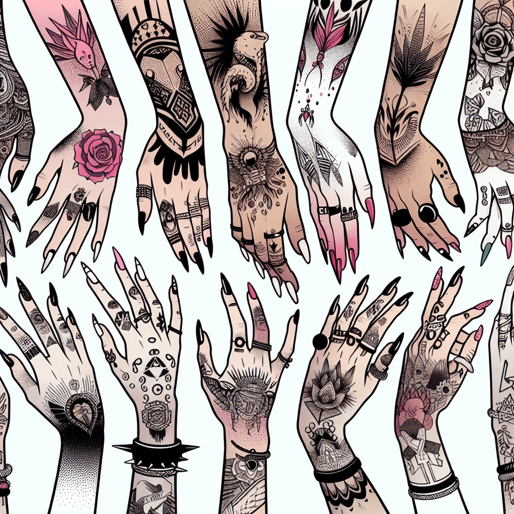 10 Empowering Tattoo Designs for Women’s Hands: Unleash Your Unique Style!