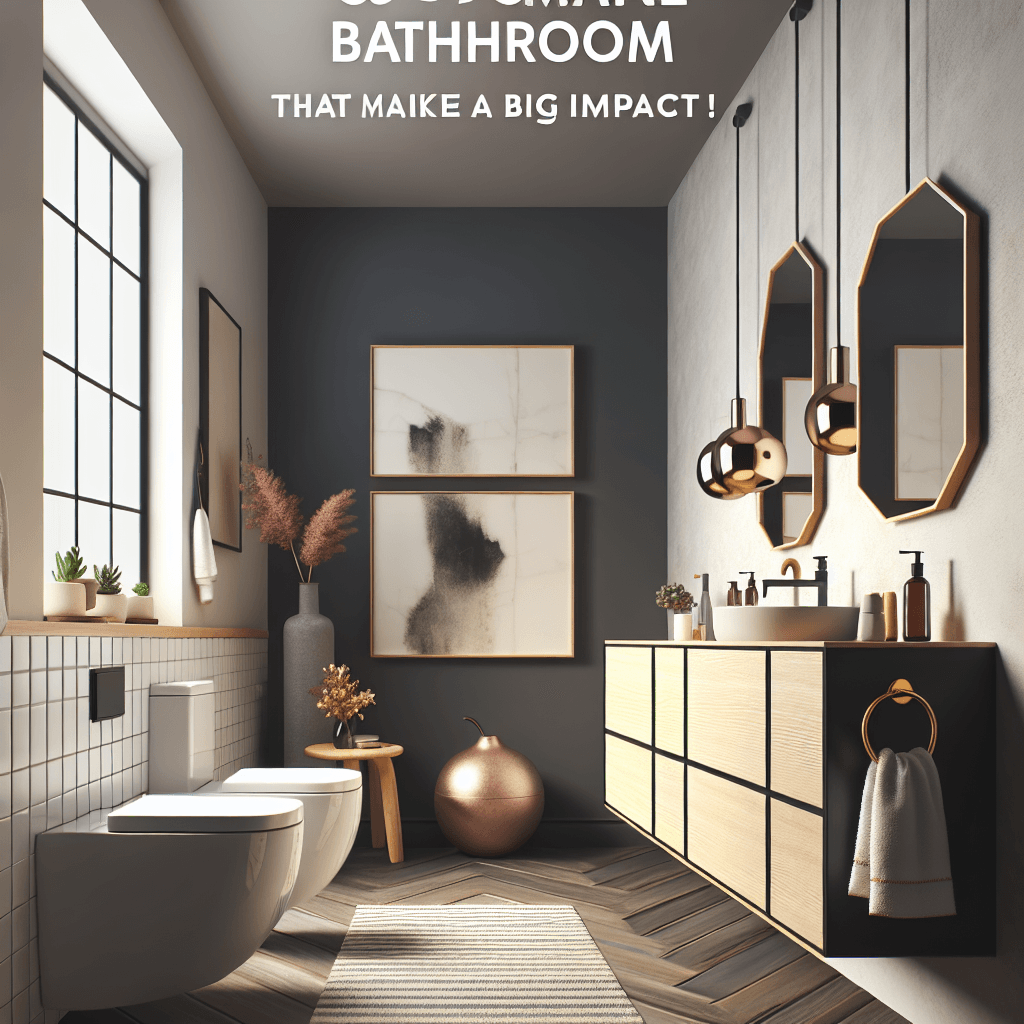 20 Game-Changing Small Bathroom Decor Ideas That Make a BIG Impact!