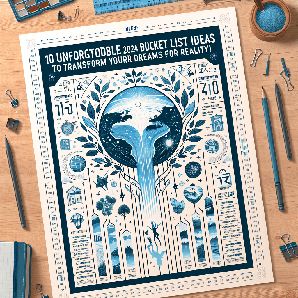 10 Unforgettable 2024 Bucket List Ideas to Transform Your Dreams into Reality!