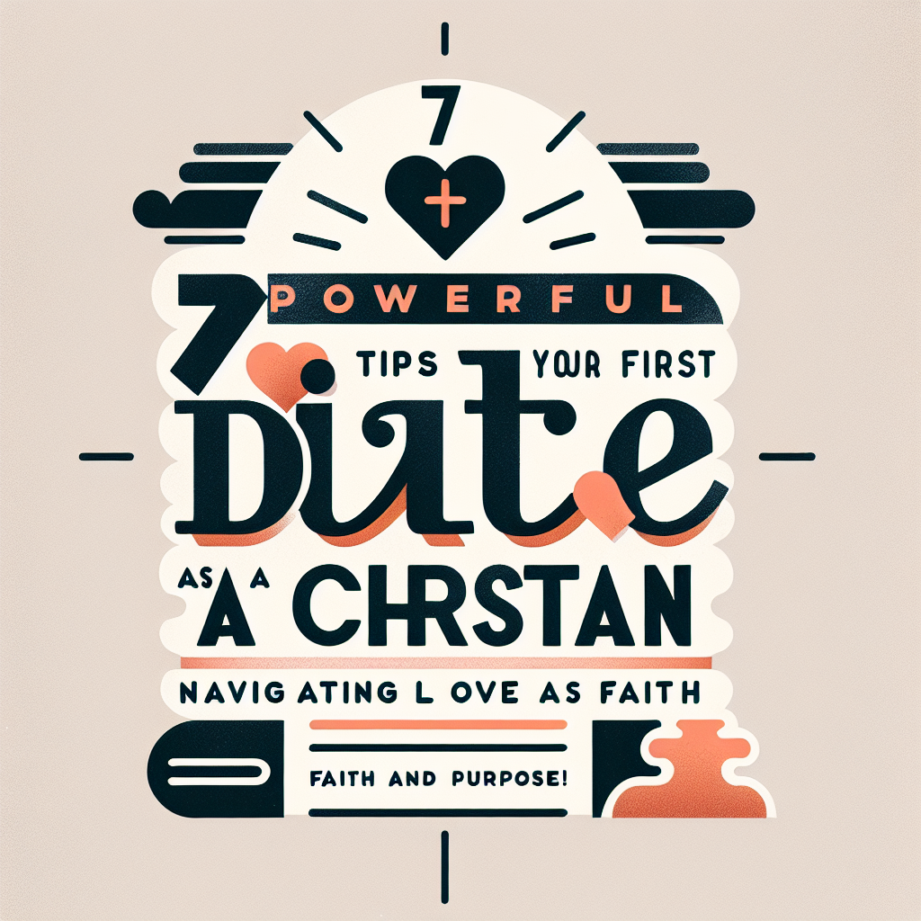 7 Powerful Tips for Your First Date as a Christian: Navigating Love with Faith and Purpose!