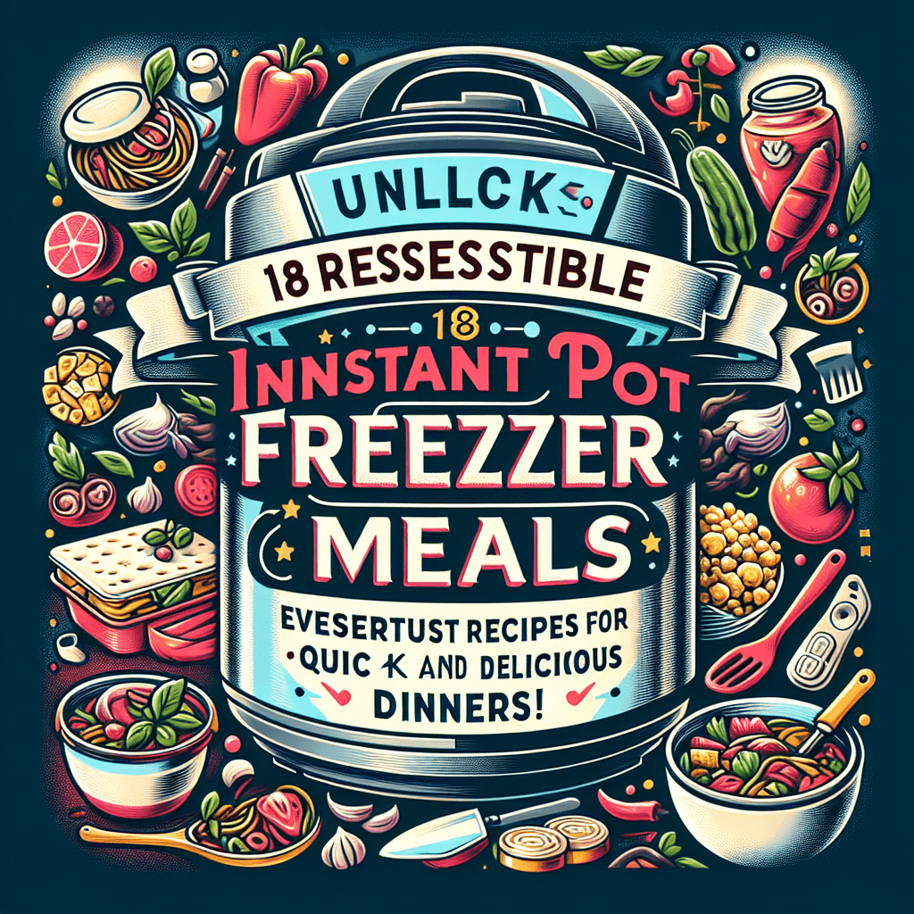 Unlock 18 Irresistible Instant Pot Freezer Meals: Effortless Recipes for Quick and Delicious Dinners!