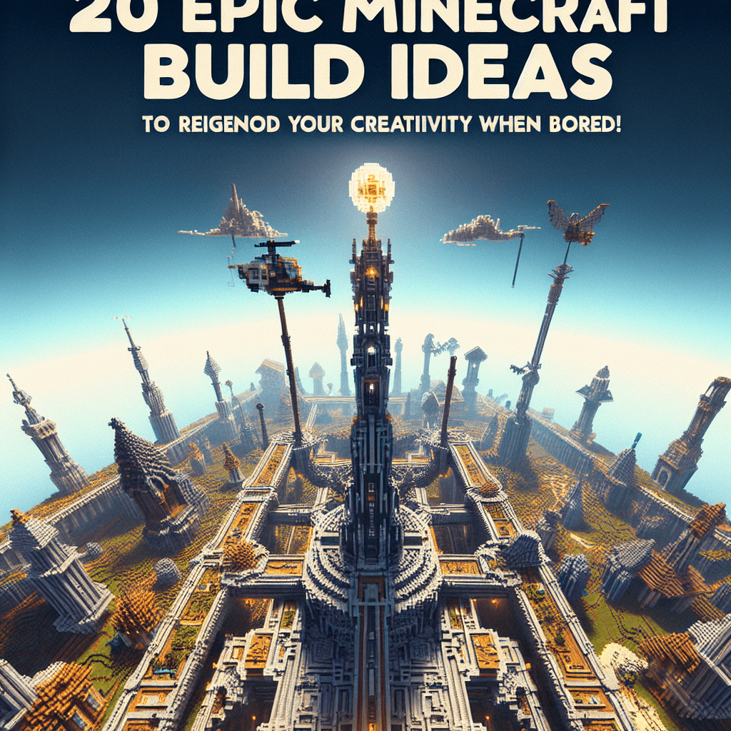 20 Epic Minecraft Build Ideas to Reignite Your Creativity When Bored!