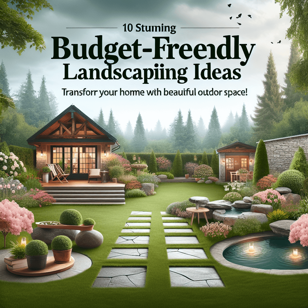 10 Stunning Budget-Friendly Landscaping Ideas: Transform Your Home with Beautiful Outdoor Spaces!