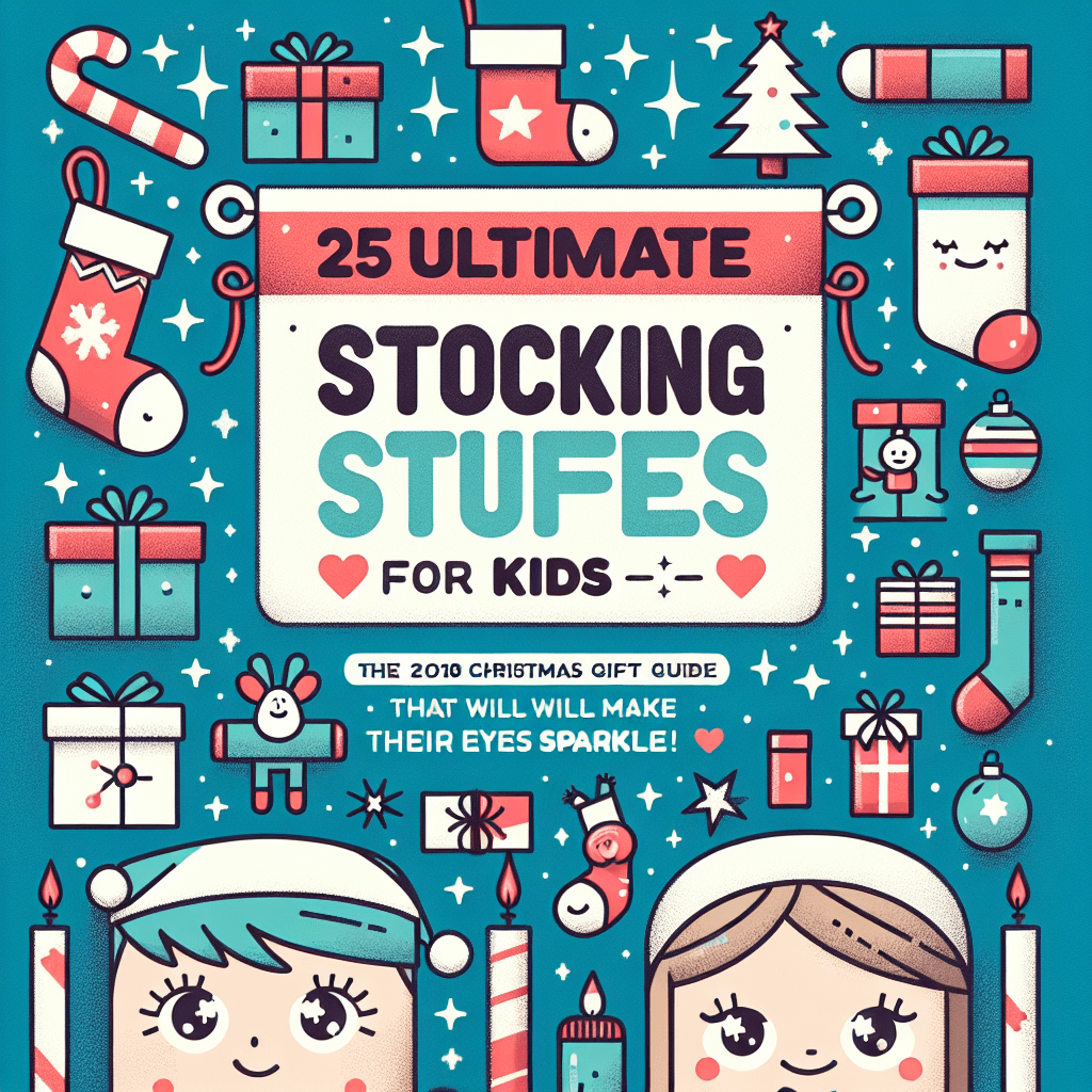 25 Ultimate Stocking Stuffer Ideas for Kids: The 2018 Christmas Gift Guide That Will Make Their Eyes Sparkle! 🎁