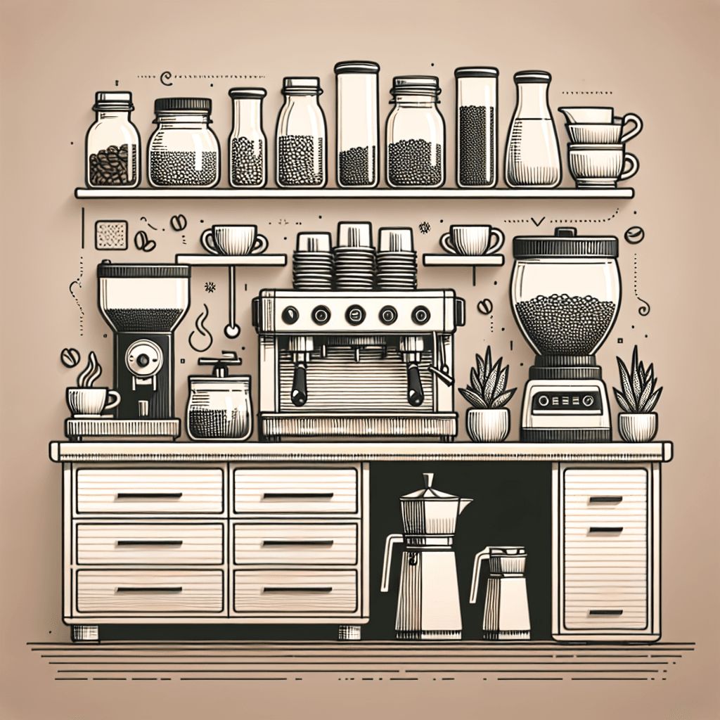 10 Essential Steps to Create Your Dream Coffee Bar – Part 1: Inspiring Coffee Bar Ideas You Need