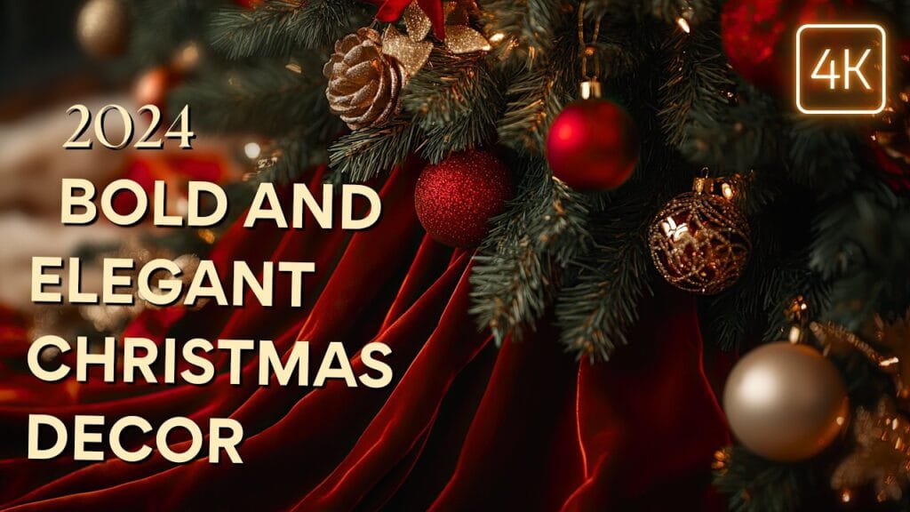 10 Bold & Elegant Christmas Decor Ideas 2024: Transform Your Holiday Season into an Unforgettable Luxury Experience!