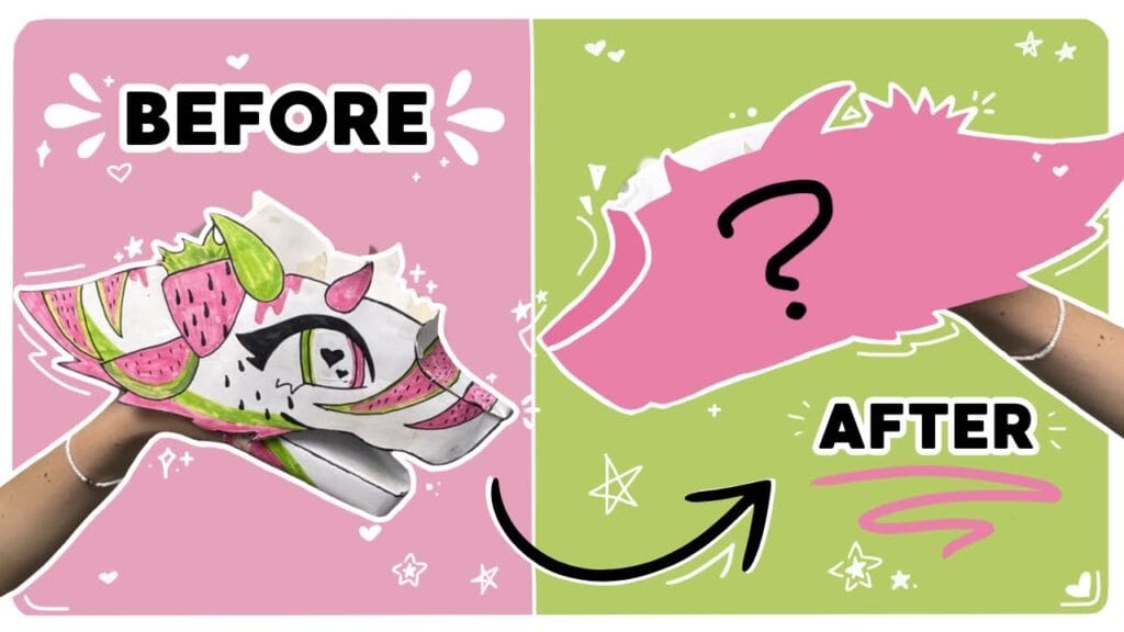 Transformative Journey: 5 Stunning Ways My Art Style Evolved Redrawing the Paper Dragon After 2 Years! ✨