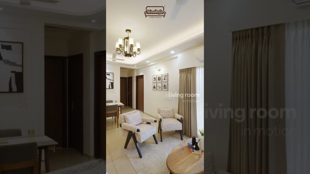 10 Stunning European Living Room Design Ideas: Transform Your Gulshan Botnia Space with Minimalist Interiors by Woodofa