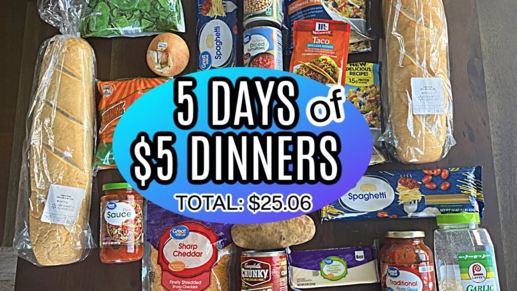 5 Days, 5 Delicious Dinners: Transform Your Fall 2022 with $5 Meals!