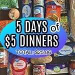 5 Days, 5 Delicious Dinners: Transform Your Fall 2022 with $5 Meals!