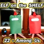 22 Creative Elf on the Shelf Ideas Inspired by AMONG US! 🎄✨ #Shorts