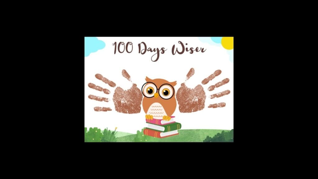 100 Days of Creative Joy: Unleash Fun with Vibrant Handprint Art Crafts for Preschool & Kindergarten!