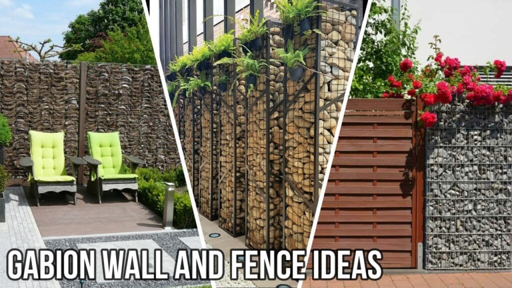 10 Stunning Gabion Wall and Fence Ideas to Transform Your Outdoor Space!