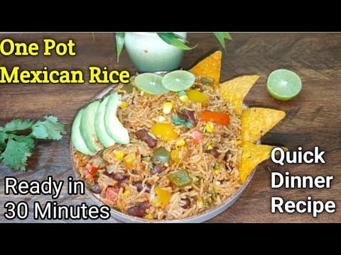 5-Minute One-Pot Mexican Rice: The Ultimate 30-Minute Dinner Solution!
