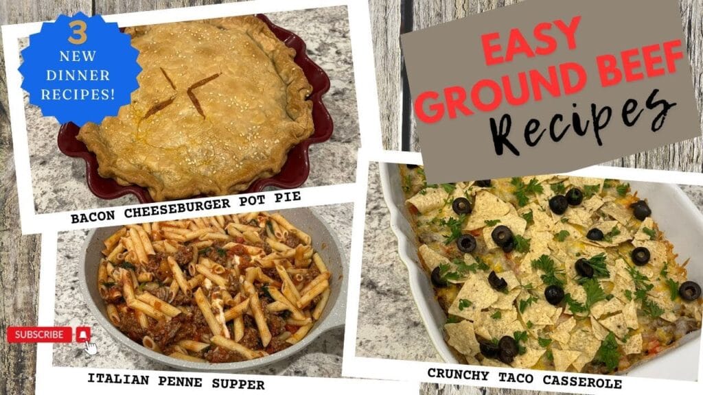 3 Irresistibly Easy Ground Beef Recipes: Family-Friendly Dinners You Can Make in 30 Minutes!