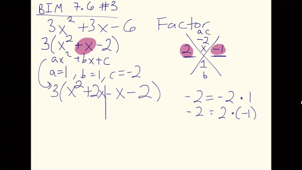 Unlocking Success: Mastering Algebra 1 Big Ideas Math – Section 7.6 #3 Explained!