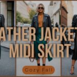 10 Must-Have Leather Jacket and Midi Skirt Combos for Fall 2024: Unleash Your Style Power!