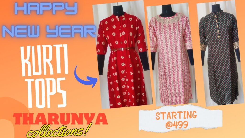 Top 10 Stunning Kurti Tops: Unbeatable Styles Starting at Just ₹499!