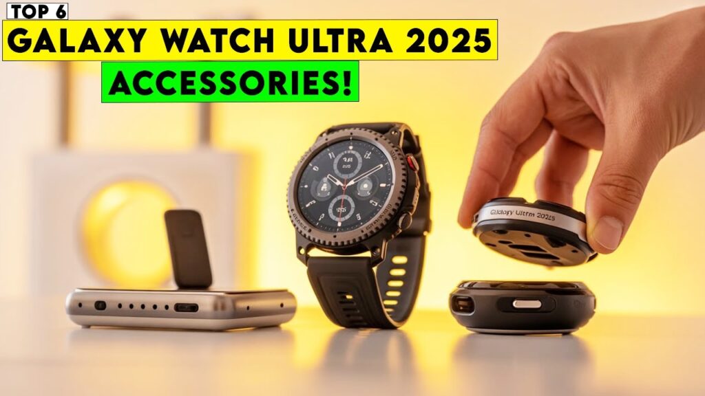 <p><strong>"Top 7 Must-Have Galaxy Watch Ultra 2025 Accessories: Unlock Your Athletic Edge! 🔥🔥"</strong></p>