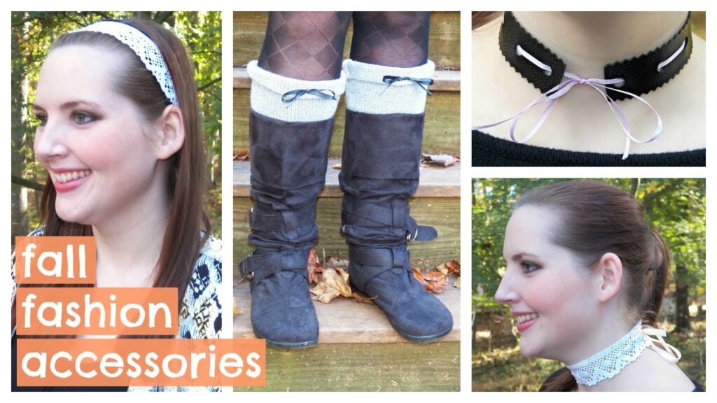 10 Must-Have DIY Fall Fashion Accessories: Transform Your Look with Easy Boot Socks, Chokers, & Headbands!
