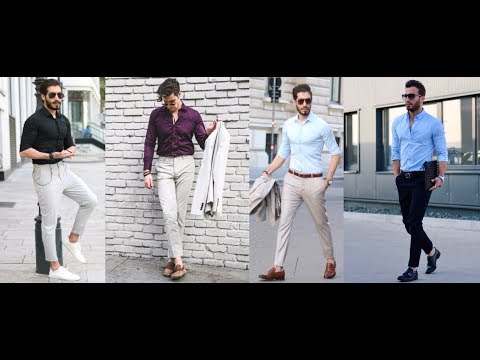 Unlock 7 Power Moves: Transform Your 2019 Formal Style with This Stunning Men’s Shirt & Pant Lookbook!