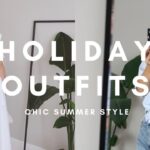 10 Chic Summer Holiday Outfit Ideas: Packing for Greece | Stunning Try-On Haul!