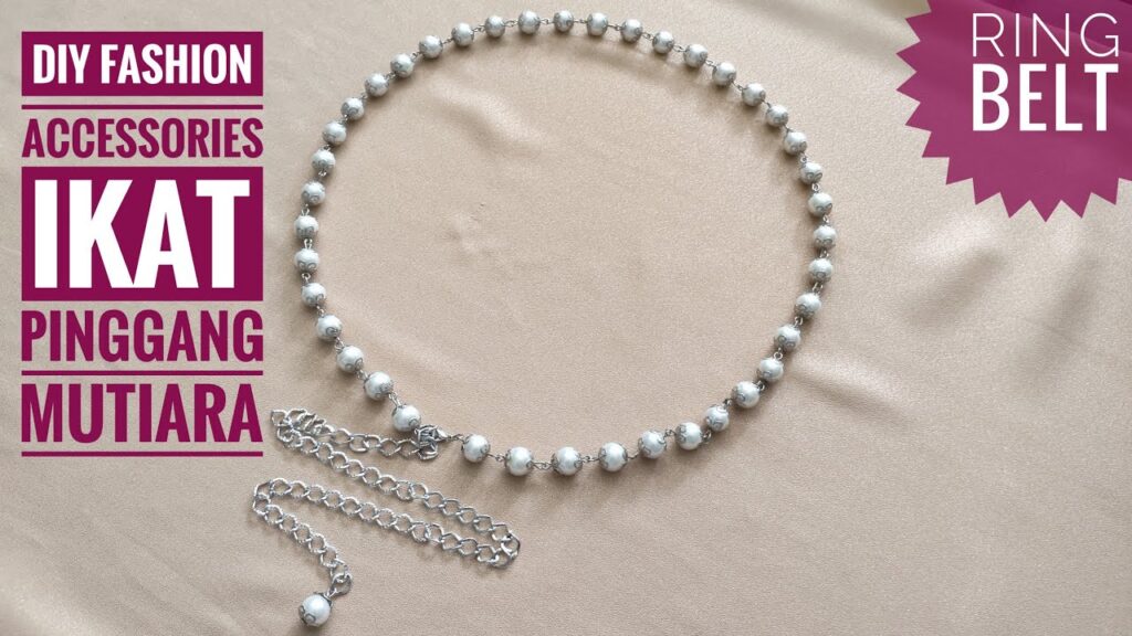 10 Dazzling DIY Fashion Accessories: Transform Your Wardrobe with Pearl-Embellished Belts!